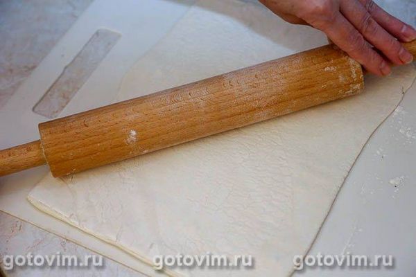 Булочки-завитки з куркою та яйцем
